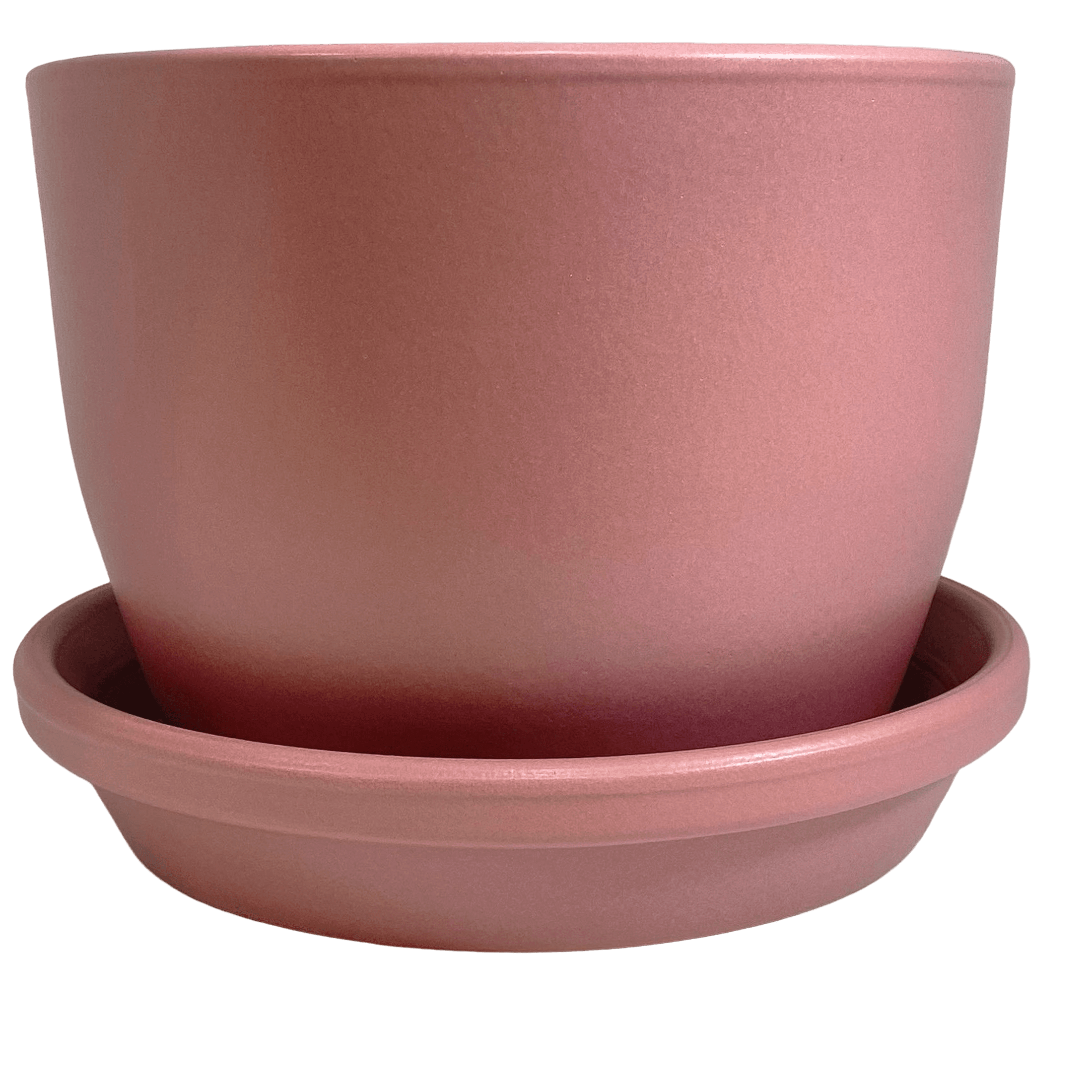 Keramiktopf-Set Meliflor Rund 25x19cm + Untersetzer 24cm Keramiktopf-Set Meliflor Rund 25x19cm + Untersetzer 24cm