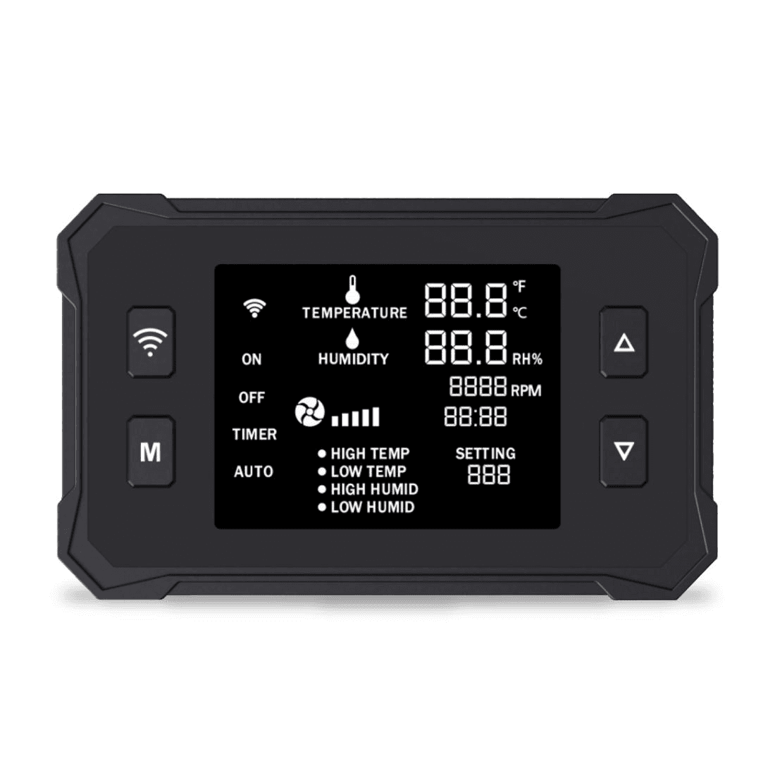 Digitaler WiFi-Controller Clivex für EC Silence Abluftventilator - 0-10V Digitaler WiFi-Controller Clivex für EC Silence Abluftventilator - 0-10V